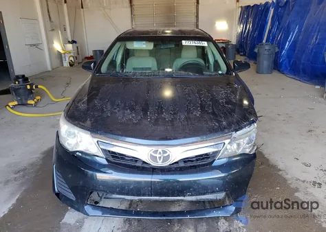 2012 Toyota Camry Base from USA, damaged, VIN 4T1BF1FK7CU052661